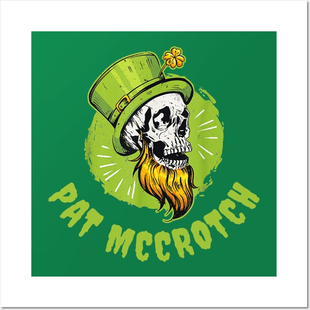 Pat Mccrotch Leprechaun Irish Wall Art by wfmacawrub